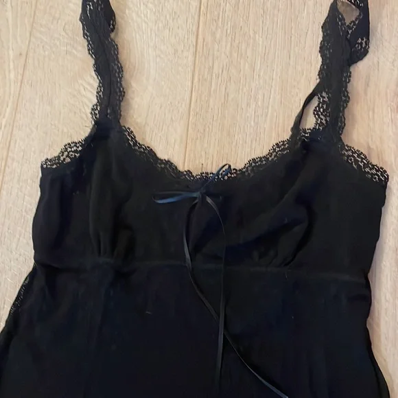 Eberjey Black Lace Camisole.